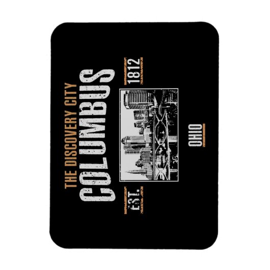 Columbus Magneet (Verticaal)