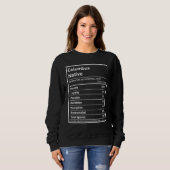 Columbus Native Funny Nutrition Pride Trui (Voorkant volledig)
