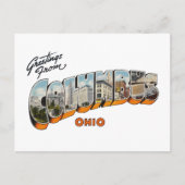 Columbus OH Briefkaart (Voorkant)