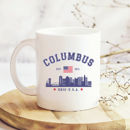 Columbus OH City View Design Koffiemok