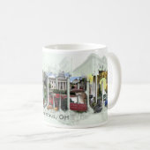 Columbus, OH Coffee-Mok Koffiemok (Voorkant rechts)