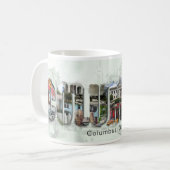 Columbus, OH Coffee-Mok Koffiemok (Voorkant links)
