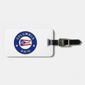 Columbus Ohio Bagagelabel (Voorkant horizontaal)