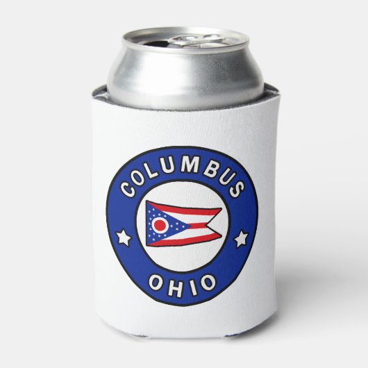 Columbus Ohio Blikjeskoeler (Blikje Voorkant)