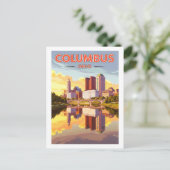  Columbus Ohio Briefkaart (Staand voorkant)
