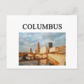 COLUMBUS ohio Briefkaart (Voorkant)
