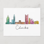 Columbus OHIO Briefkaart (Voorkant)