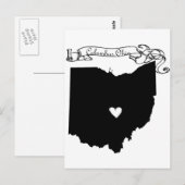 Columbus Ohio Briefkaart (Voorkant / Achterkant)
