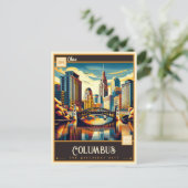 Columbus, Ohio |  Briefkaart (Staand voorkant)