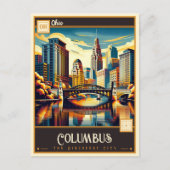 Columbus, Ohio |  Briefkaart (Voorkant)