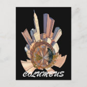 COLUMBUS OHIO BRIEFKAART (Voorkant)