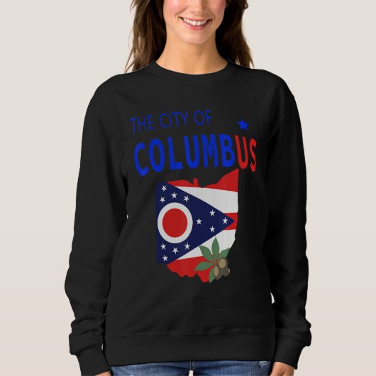 Columbus Ohio City Italiaanse Pride Trui (Voorkant)