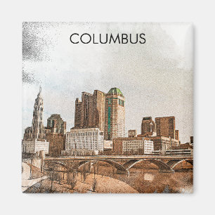 Columbus Ohio City Magneet