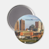 Columbus, Ohio cityscape, Magneet (Voorkant / Achterkant)