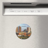 Columbus, Ohio cityscape, Magneet (Insitu (Vaatwasser))
