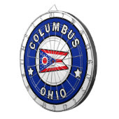 Columbus Ohio Dartbord (Voorkant Rechts)
