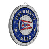 Columbus Ohio Dartbord (Voorkant Links)