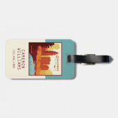 Columbus Ohio | De boogstad Bagagelabel (Achterkant horizontaal)