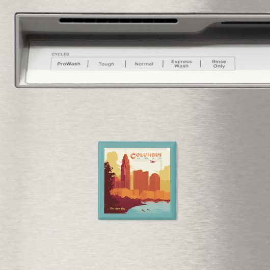 Columbus Ohio | De boogstad Magneet (Insitu (Vaatwasser))