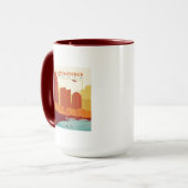 Columbus Ohio | De boogstad Mok (Voorkant links)