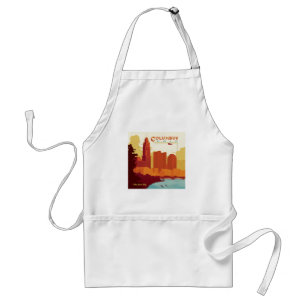 Columbus Ohio   De boogstad Standaard Schort