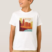 Columbus Ohio | De boogstad T-shirt (Voorkant)