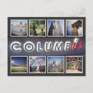 Columbus Ohio Foto Briefkaart