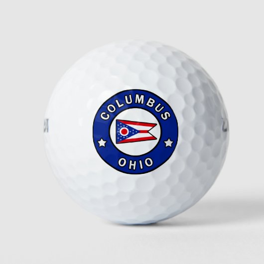 Columbus Ohio Golfballen (Voorkant)