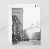 Columbus, Ohio - High Street 1910 Briefkaart (Voorkant / Achterkant)