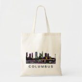 Columbus, Ohio in graffiti Tote Bag (Voorkant)