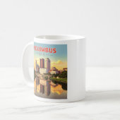 Columbus Ohio Koffiemok (Voorkant links)