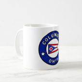 Columbus Ohio Koffiemok (Voorkant links)