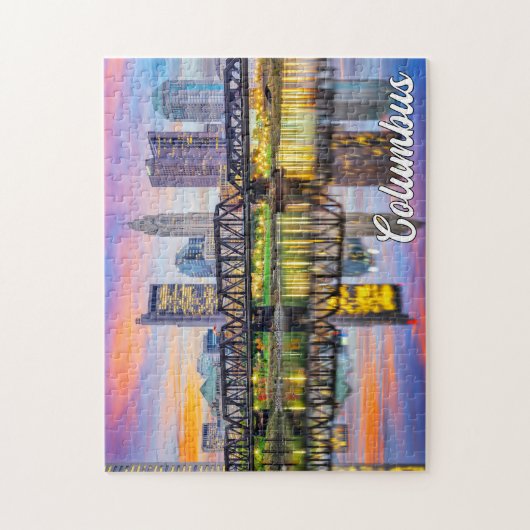 Columbus, Ohio Legpuzzel (Verticaal)