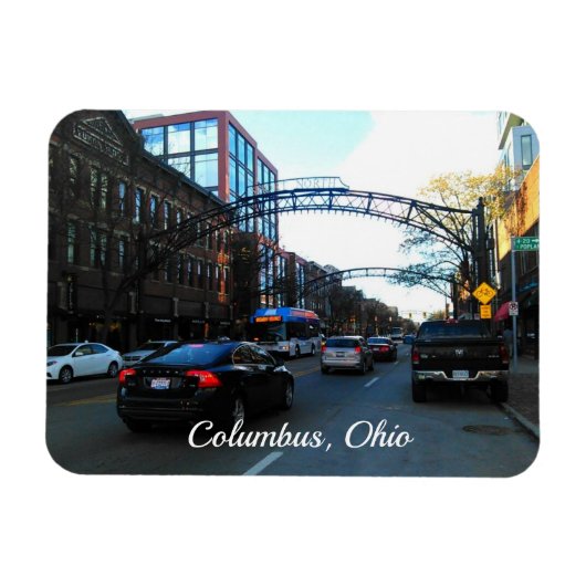 Columbus, Ohio Magneet (Horizontaal)