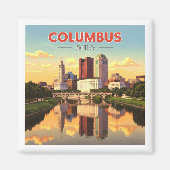  Columbus Ohio Magneet (Voorkant)