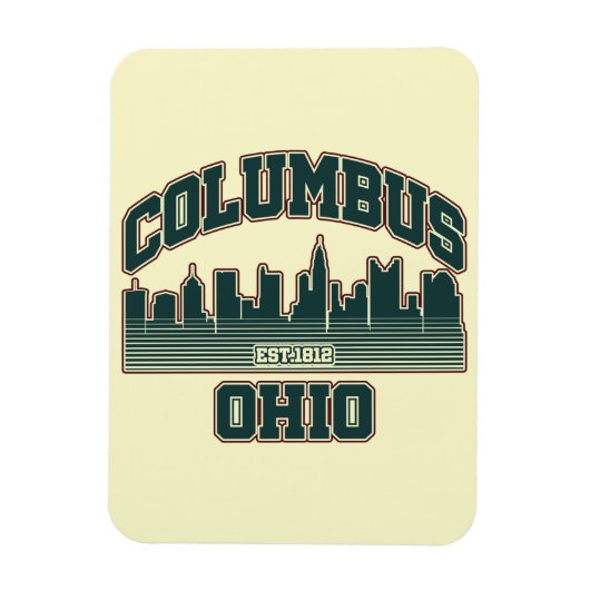 Columbus.Ohio Magneet (Verticaal)
