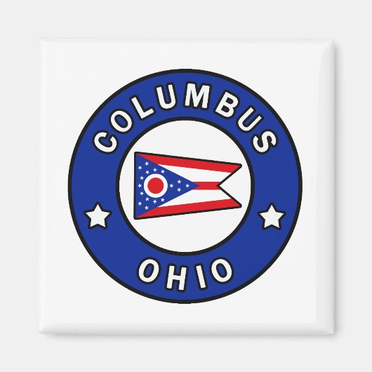 Columbus Ohio Magneet (Voorkant)