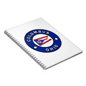 Columbus Ohio Notitieboek (Rechterzijde)