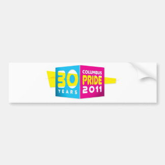 Columbus Ohio Pride 2011 Bumpersticker