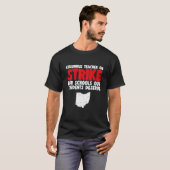 Columbus Ohio School Teachers Strikee OH Teacher T-shirt (Voorkant volledig)