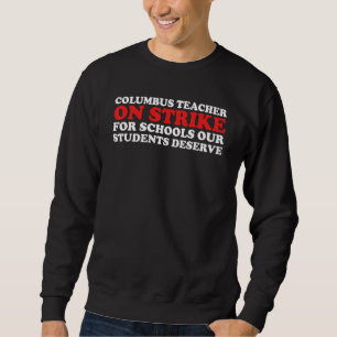 columbus ohio schoolleraren slaan columbus teac trui