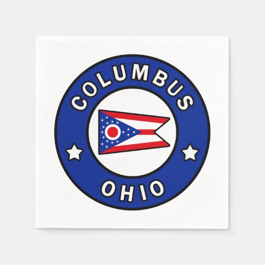 Columbus Ohio Servet (Voorkant)