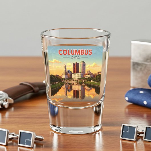 Columbus Ohio Shot Glas