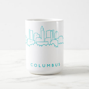 Columbus, Ohio Skyline Koffiemok