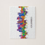 Columbus Ohio Skyline Legpuzzel (Verticaal)