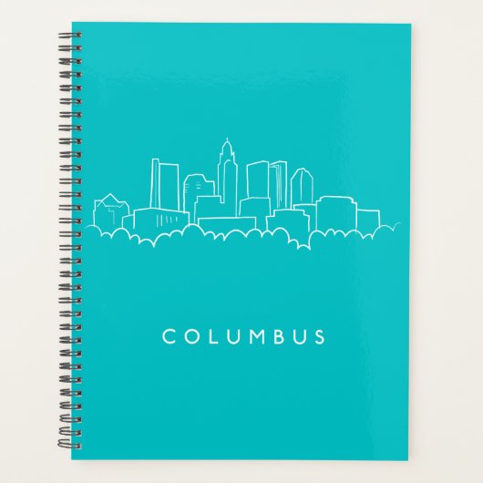 Columbus, Ohio Skyline Planner (Voorkant)