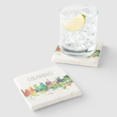 COLUMBUS, OHIO SKYLINE SP - STENEN ONDERZETTER (Zijkant)