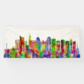 Columbus Ohio skyline Spandoek (Horizontaal)