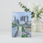 Columbus Ohio Skyline Stadsbeeld Briefkaart (Staand voorkant)