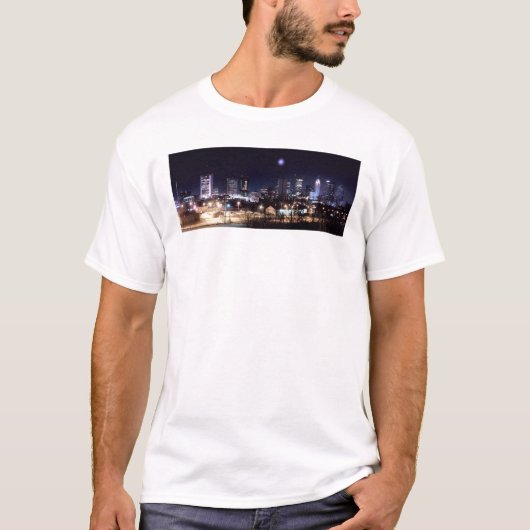 Columbus Ohio Skyline T-shirt (Voorkant)